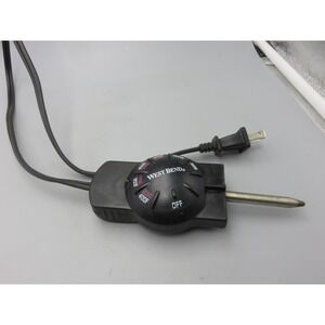 West Bend Electric Temperature Control Probe Power Cord WB #7 1500W 120V Black